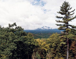 view from the adirondacks