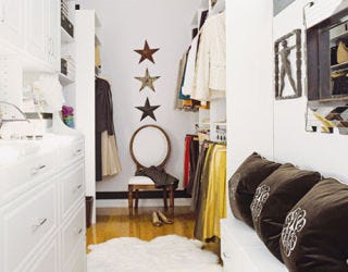white closet