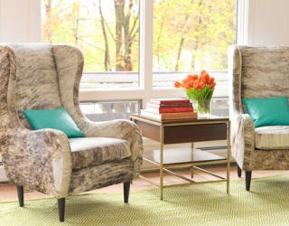 cow hide chairs