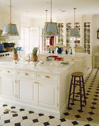 New Romantic White Kitchen