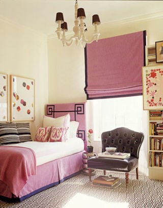 pink girl's bedroom