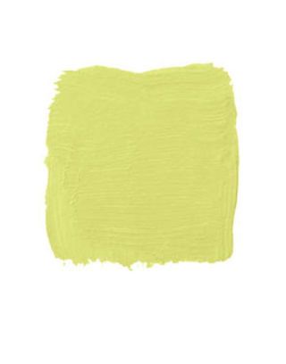 lime green paint swatch