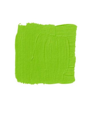 bright green paint swatch