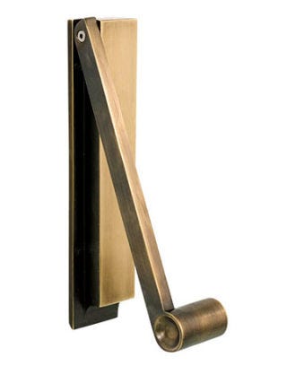 bronze door knocker