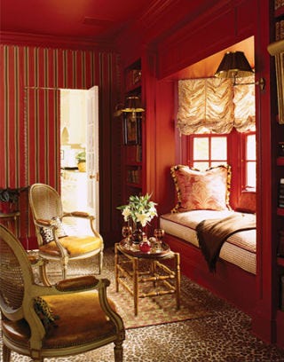 red drinks room