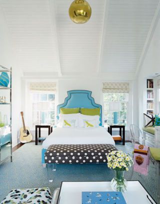 blue bedroom