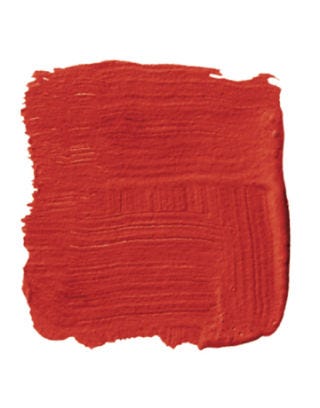 red paint swatch