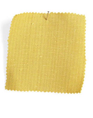 yellow fabric swatch