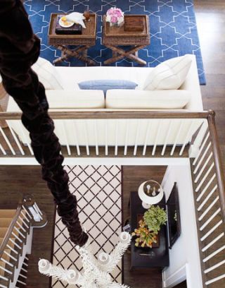 rugs in entry and living room