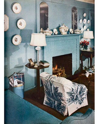 blue room