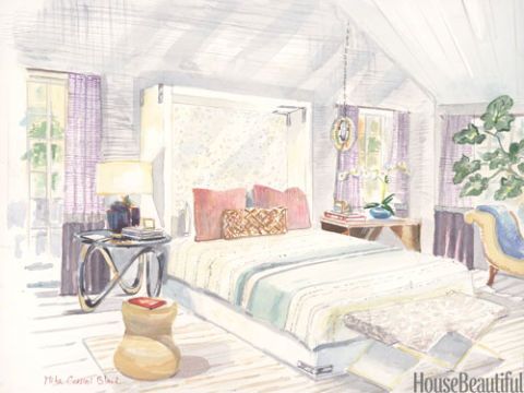 Room Design Sketch - Interior Designer Sketches