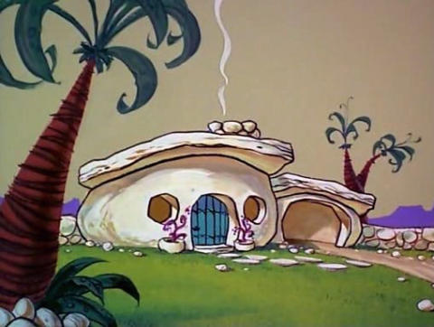 fred flintstone house