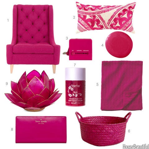 Fuchsia Home Decor Accessories Fuchsia Home Accessories