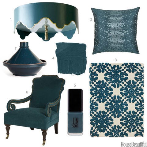 Dark Teal Home Accessories - Dark Teal Home Decor