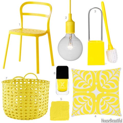 Bright Yellow Accessories Home Decor Bright Yellow Home Accessories