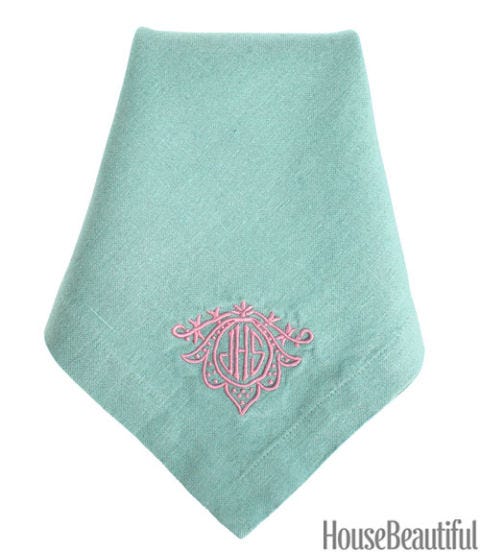 Personalized Mother/'s Day dinner napkins Embroidered napkins Chartreuse yellow linen monogrammed napkins Customized table decorations