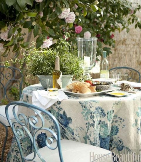 Modern Cottage Decorating Ideas Decor French Inspired Garden Dining