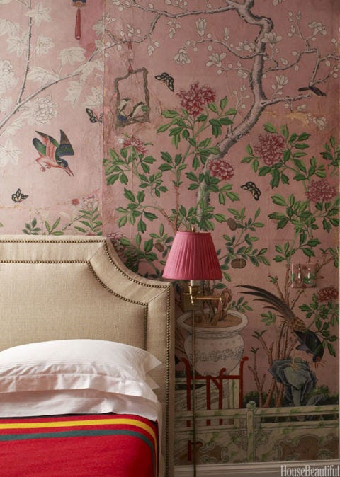 Chinoiserie Wallpaper Handpainted Wallpaper Chinoiserie Wallpaper Handpainted Wallpaper