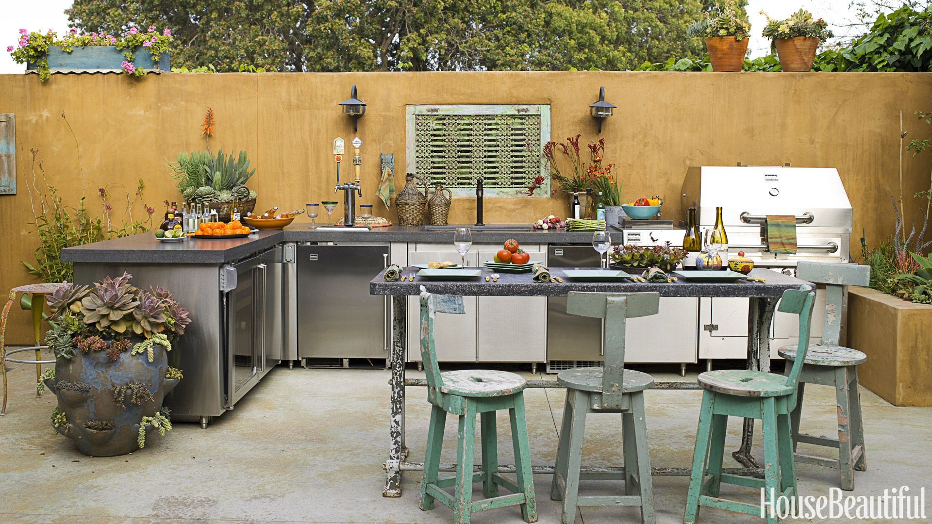 20 Outdoor Kitchen Design Ideas And Pictures