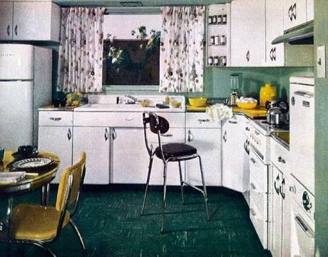 Retro Kitchen Decor 1950s Kitchens