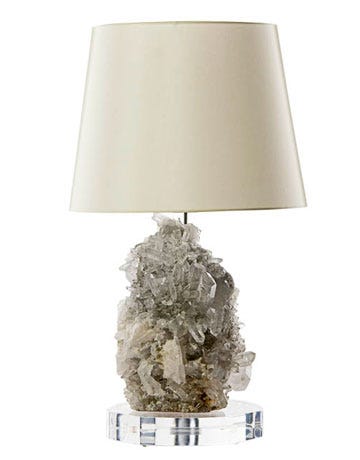 Table Lamps Nature Decorating Gray Quartz