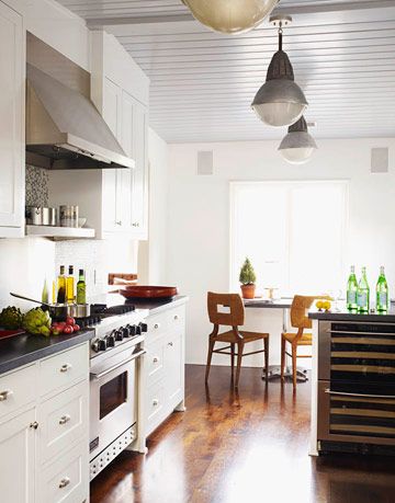 kitchen and table and chairs