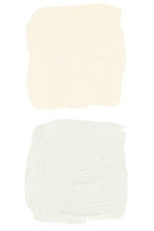 beige and gray paint swatches