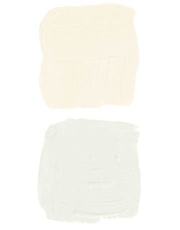 beige and gray paint swatches