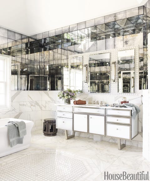 art deco bathroom