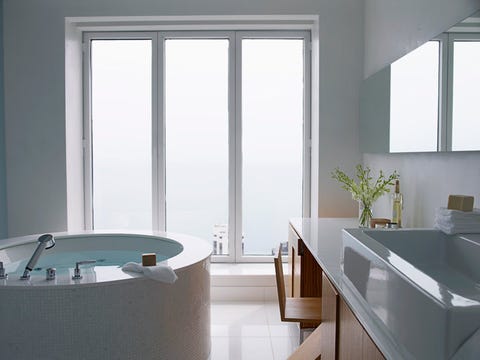 His And Hers Bath Modern Bathroom Design Photos