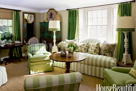 10 best green living rooms - ideas for green living rooms