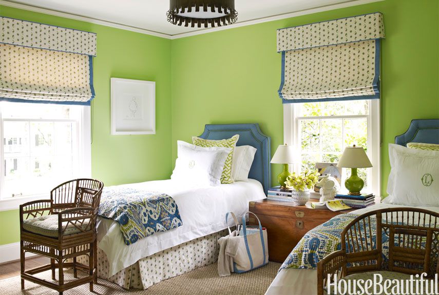 green paint colors for bedroom