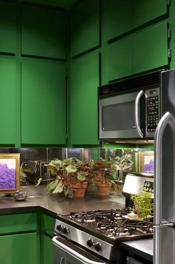 Choose a green kitchen for 2021 - Little Terraced House