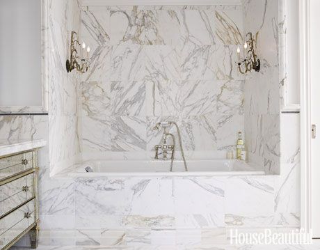 Bathroom with Marbled Elegance