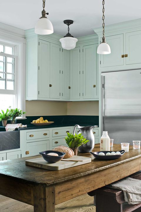 15 best green kitchens - ideas for green kitchen design