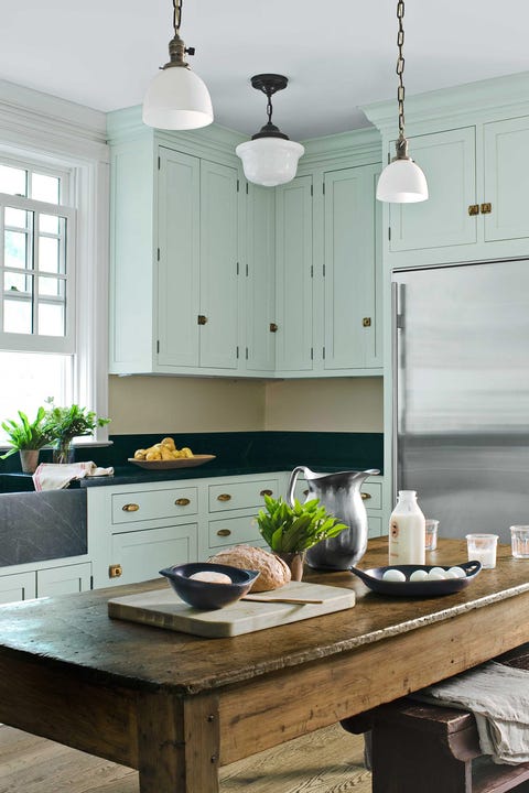 15 best green kitchens - ideas for green kitchen design