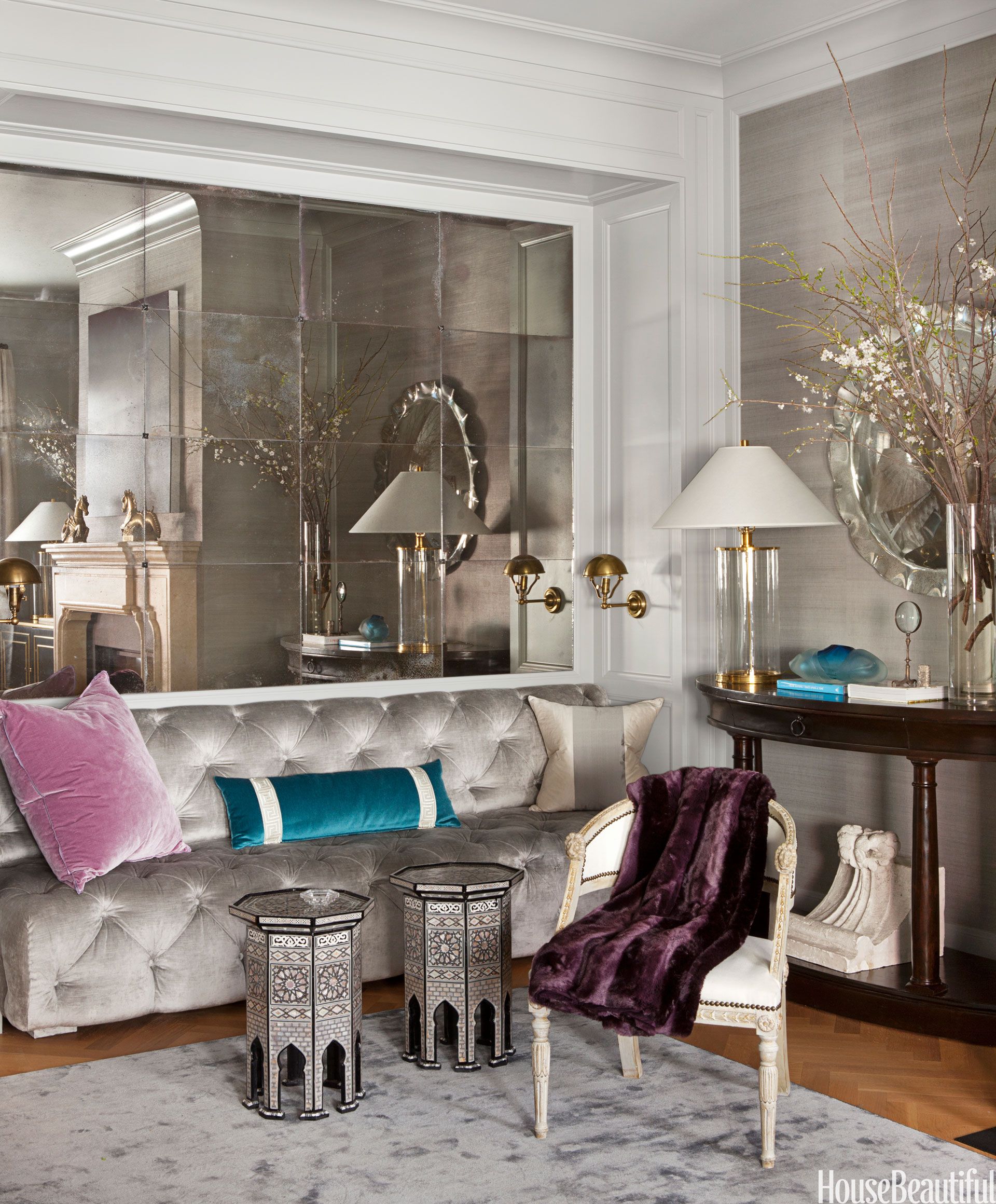 Mirrored Walls For Home / Pin On Sideboards Ideas / From free standing mirrors to see your whole outfit, to wall mounted mirrors in your living room to make your space seem brighter and bigger, we have the mirror for you.