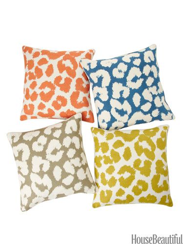 leopard pillows