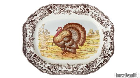 spoke woodland turkey platter