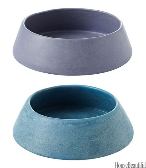 stoneware dog bowls