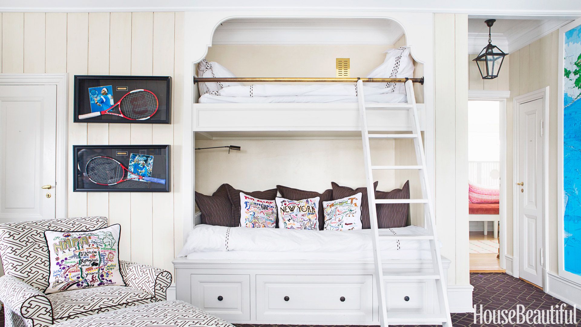 chic bunk beds