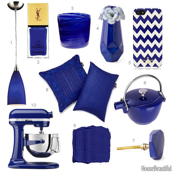 Cobalt Blue Home Decor Accessories