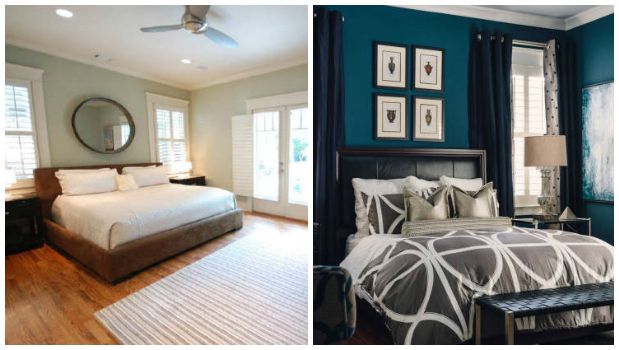 before and after room transformations - amazing room makeovers
