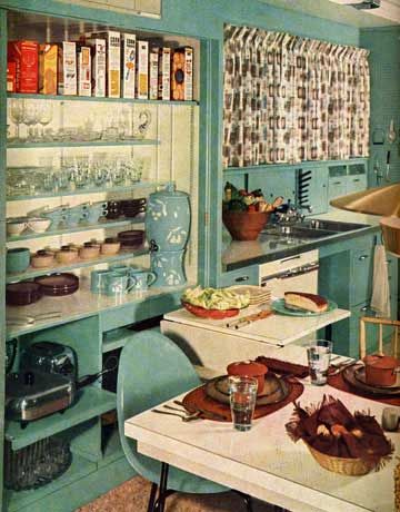 Retro Kitchen Decor 1950s Kitchens