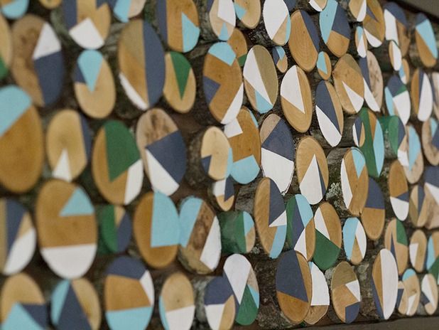 A Tree Fell in a Blogger's Backyard, So She Turned It Into Wall Art