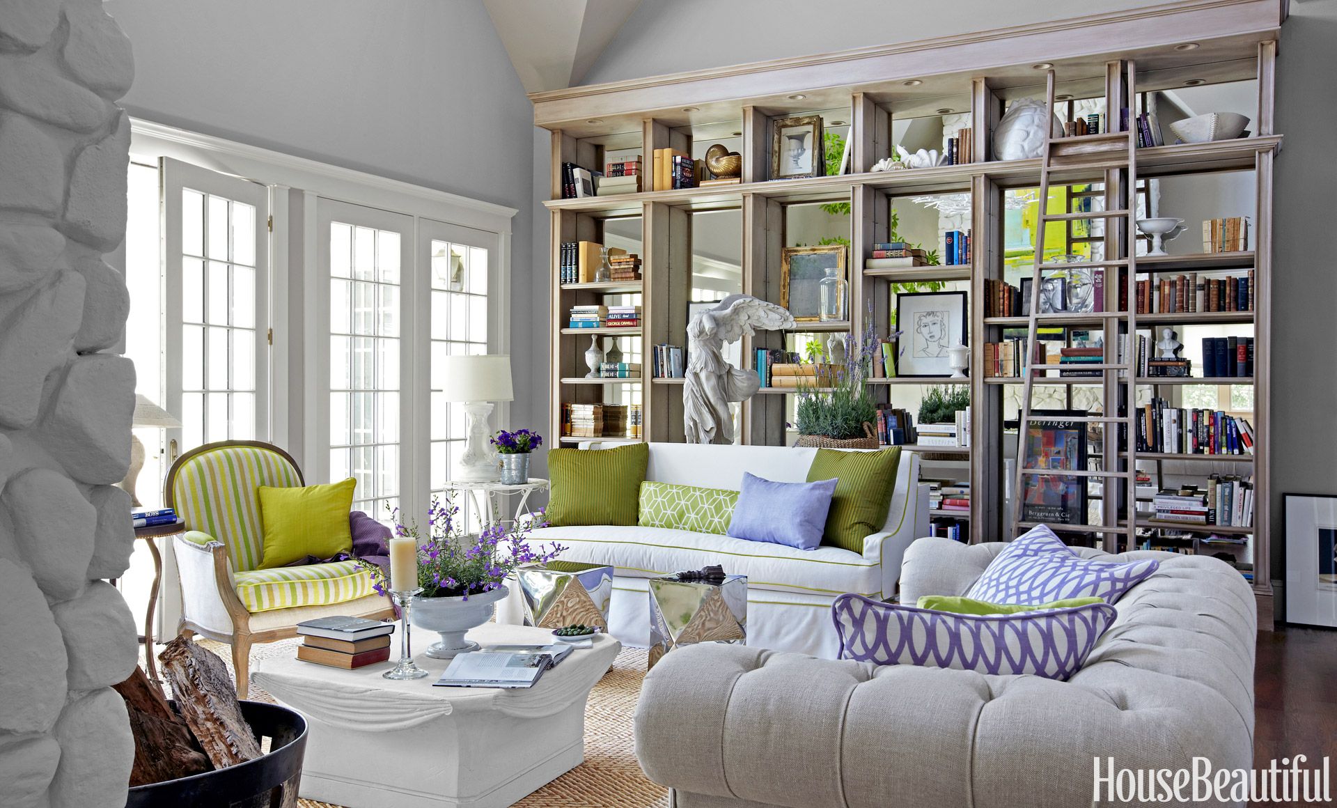 Living Room Bookshelf Ideas