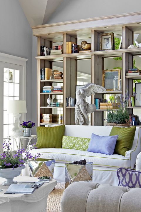 Home Decor Bookshelf - Home Library Ideas 20 Striking Bookcase Ideas Worth Stealing Livingetc - I used 2x10s and 2x4s for the construction of this bookshelf, then used the pallet wood to 'wrap' the bookshelf to get that reclaimed, rustic look.