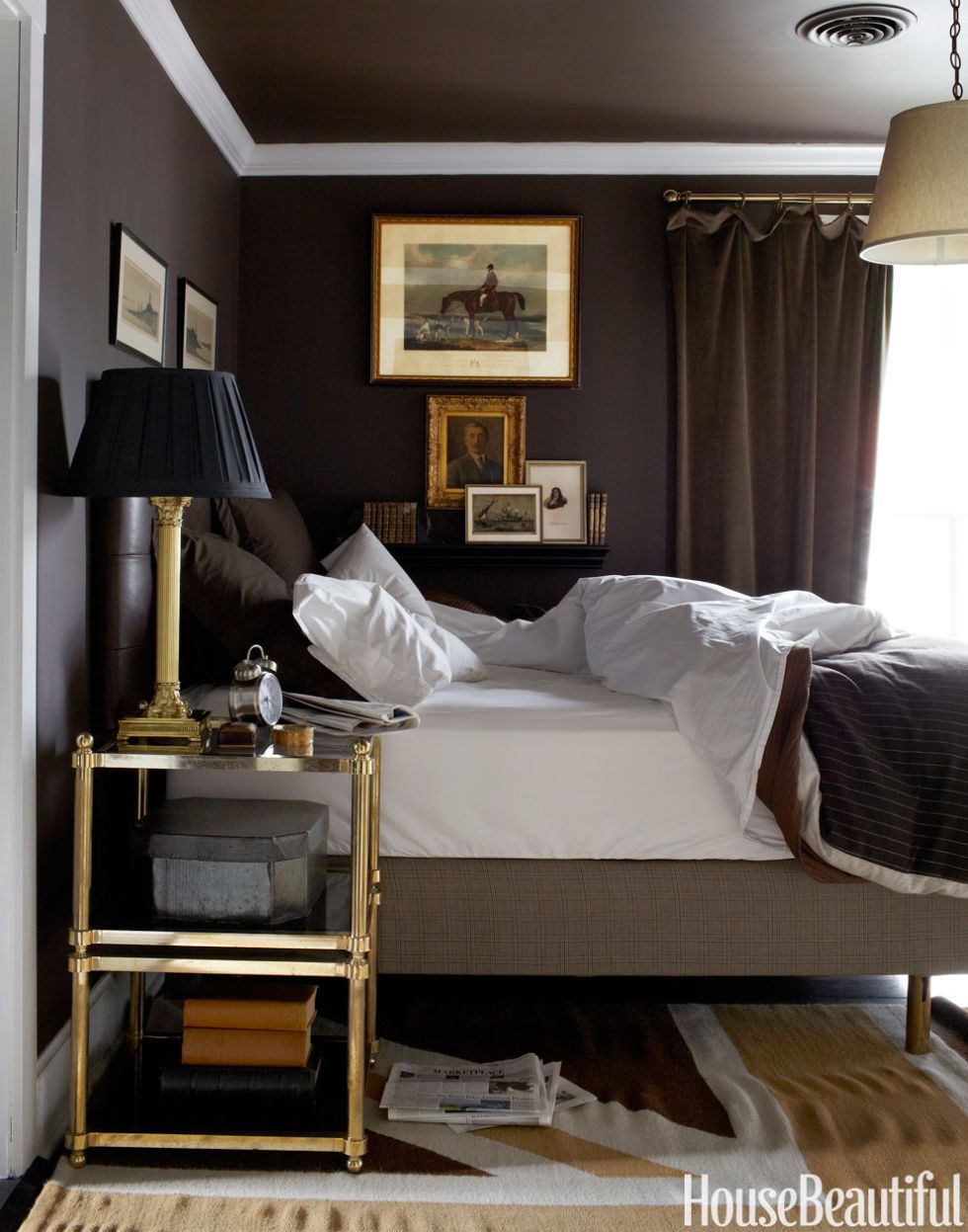 light brown rooms