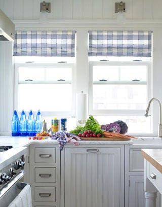 kitchen counter and sink