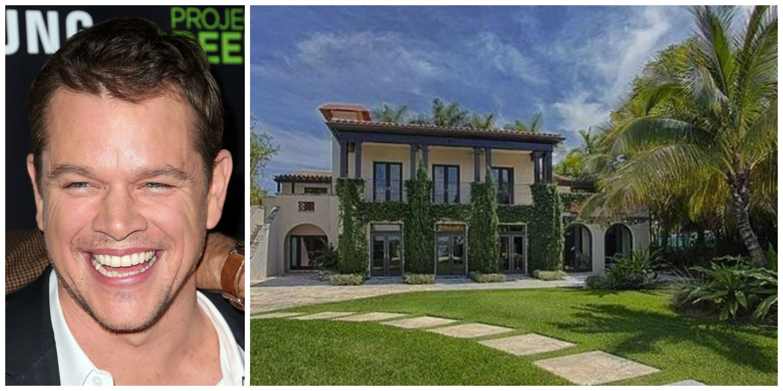 Matt Damon S Miami Home Actor House In